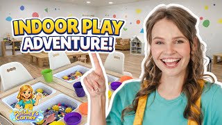 Toddler Learning Adventure w/ Silly Miss Lily at Sunny Day Studios ☀️ Sensory Play & Educational Fun
