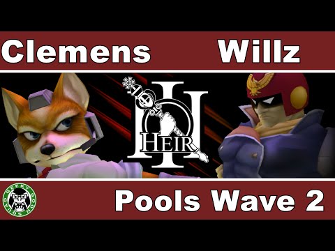 Heir 3 - Clemens (Fox) Vs. Willz (Cpt.Falcon) - Pools Wave B - Melee Singles