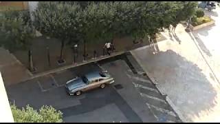 James Bond - No Time To Die: Filming Aston Martin DB5 Char Chase, Matera, Italy