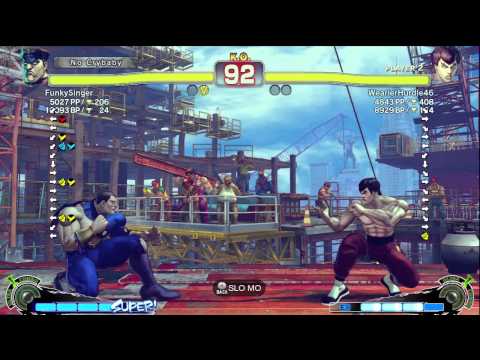 Harideshi (Bison) vs WearierHurdle46 (Fei Long) - AE 2012 Ranked Match *720p HD*