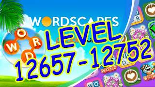 WordScapes Level 12657-12752 Answers | Master Level #79