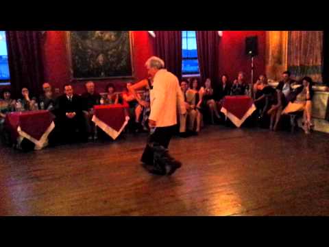  Riccardo Maceiras  and  Daiana Guspero  are  dancing  to  a  milonga  at  Chatsworth Tango Festival  in  2014