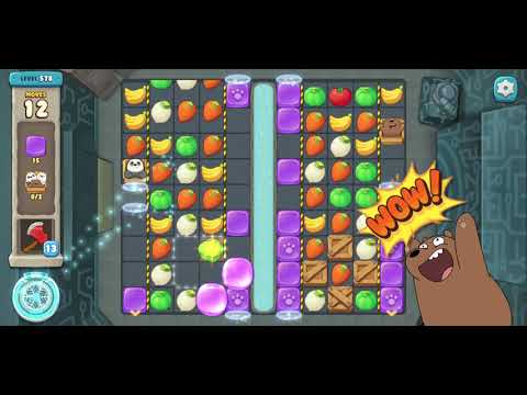 We Bare Bears Match3 Repairs Level 578 - No Boosters
