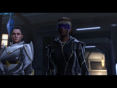 [SWTOR] F!Jedi Consular (Light-leaning), KOTFE ch 1-9 (+recruit Qyzen Fess)