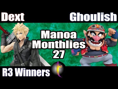 MM27 Singles: SSB Wii U - WR3 - Dext vs Ghoulish