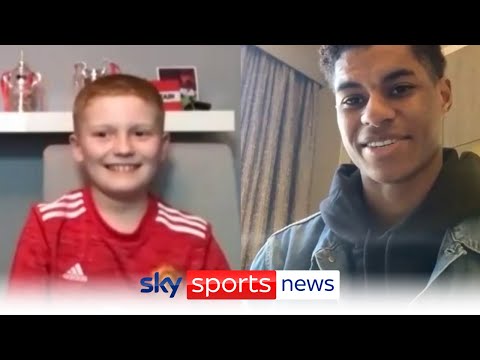Marcus Rashford surprises Manchester United fan