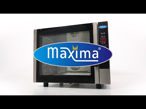 Maxima Gastro Combi - Dampfofen - Passt 10 Tabletts (1/1 GN / 60 x 40 cm) - Digital Anzeige - 400 V