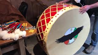 Powwow Drum - 36 inch traditional style