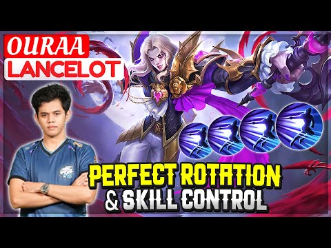 Perfect Rotation & Skill Control [ Oura Lancelot ] OURAA - Mobile Legends