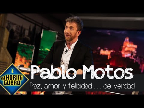 El consejo de Pablo Motos para vivir esta Navidad en paz, amor y felicidad de verdad - El Hormiguero
