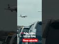 Delta airlines very low flying. Landing Lga.