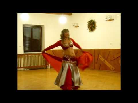 Slavonice 2016 - Bellydance veil choreography Eva Sabua