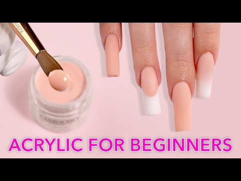 Acrylic Nail Tutorial 💅 How to do Acrylic Nails for Beginners 🤯 (2/3)