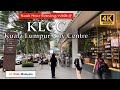 [4K HDR] RUSH HOUR Evening Walk at KLCC / Kuala Lumpur City Centre - Malaysia Walking Tour