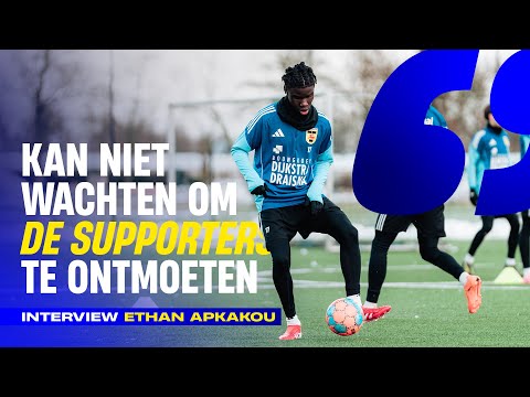 "Kan niet wachten om de supporters te ontmoeten" | 🎙️ Maak kennis met Ethan Apkakou