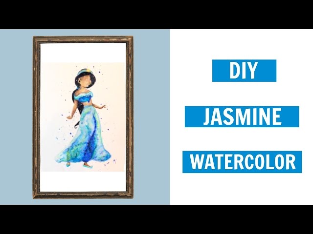 Vídeo relacionado con Acuarela envejecida de Aladdin Jasmine de Disney Sudadera