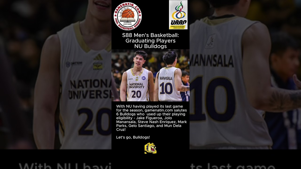 GameNatin.com salutes Jake Figueroa, Jolo Manansala, Steve Nash Enriquez, Mark Parks, Gelo Santiago, Mun dela Cruz. Let's Go, Bulldogs!