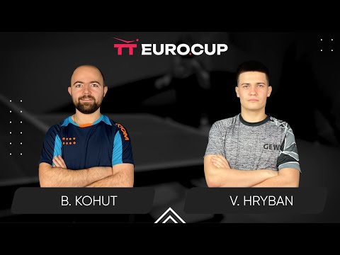 19:40 Bohdan Kohut -  Vadym Hryban 02.04.2024 TT Euro.Cup Ukraine Elite. TABLE 3