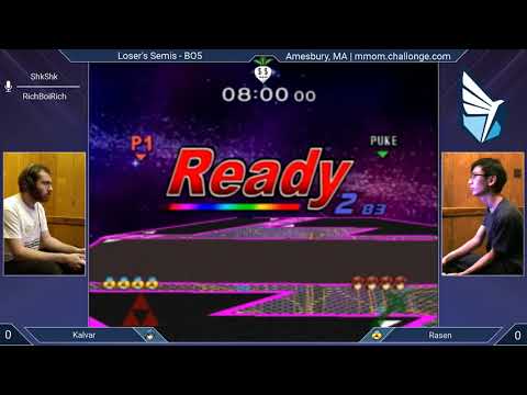 MMOM151 SSBM - Kalvar (Marth) vs. Rasen (Sheik) - Melee LSF
