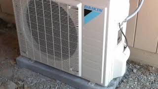 18k Daikin single zone installed