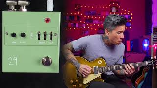 Video thumbnail for 29 Pedals FLWR Overdrive/Distortion/Fuzz pedal by R.J. Ronquillo