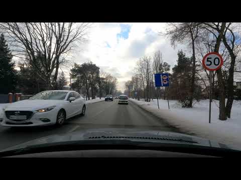 Driving in Warsaw City 🇵🇱 | 4K Exciting Dashcam