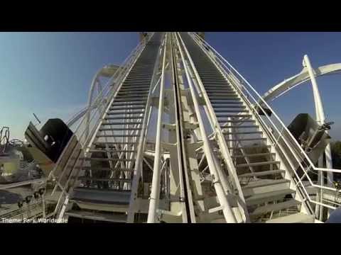 Oblivion The Black Hole Front Row On Ride POV - Gardaland