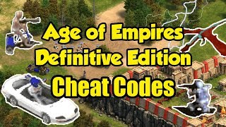 AoE Definitive Edition - Cheat Codes