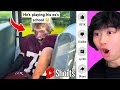 Watching Funny YouTube Shorts