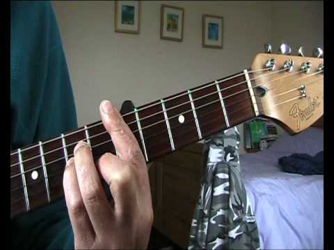 Ron Wood guitar lesson for dummies (Debris)