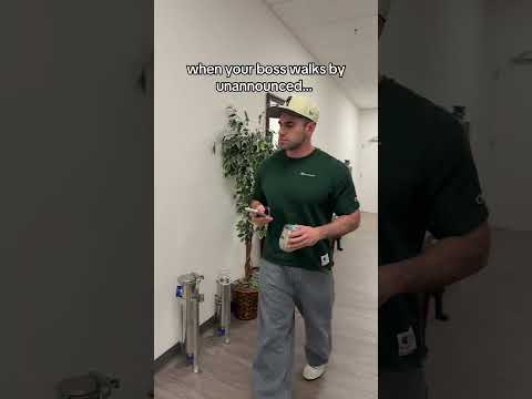 When Your Boss Walks By Unannounced | Crystal Quest Education video