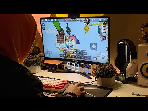 Playing BedWars Blockman Go on PC! Legendary PC Handcam Gameplay! (Reveal) - Blockman Go