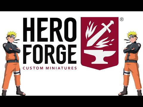 Making Naruto in Heroes Forge