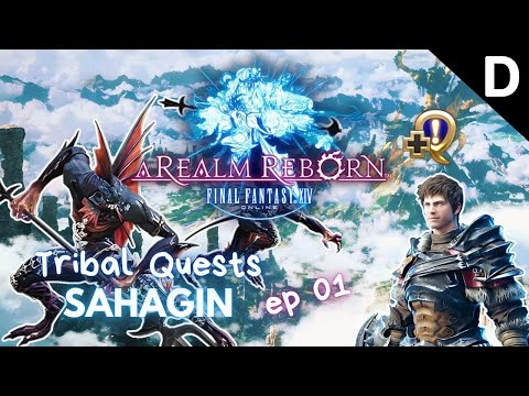 Final Fantasy XIV: A Realm Reborn - Beast Tribe Quests - Sahagins [1/4]