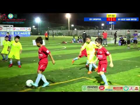 𝐇𝐈𝐆𝐇𝐋𝐈𝐆𝐇𝐓 VÒNG 7 U11 LIVERPOOL   U11 WEST HAM UNITED| VJSS SUPER LEAGUE 2022(LỚP HỌC BÓNG ĐÁ TRẺ EM)