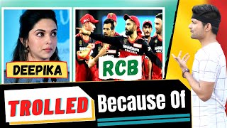 Rcb Vs Kkr News In Hindi || Deepika Padukone Gets Trolled Because Of Rcb || Ipl 2021 || #shorts