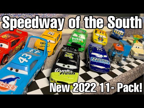 Disney Pixar Cars Speedway of the South 11-Pack Mattel (2022) Unboxing & Review
