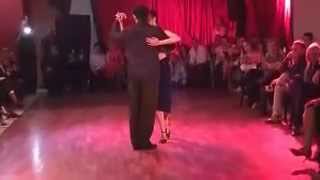 Video thumbnail for TANGAZO BAILAN AYELEN URRUTIA Y MARTIN VICENTE MILONGA ROJA