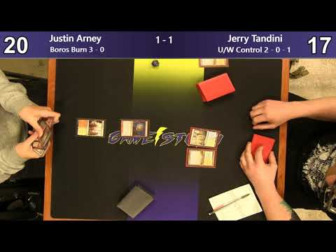 Justin Arney (Burn) vs. Jerry Tandini (U/W Control) - Sunday Night Modern 6/16/19