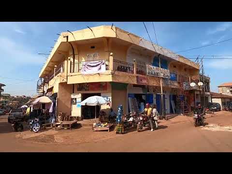 République de Guinée (Guinée Conakry) Labé Centre ville Gopro / Guinea Labé City center Gopro