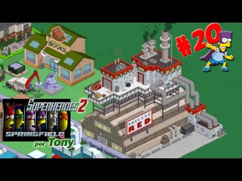 Los Simpson Springfield, Superhéroes 2 "Cap. 20 - Fábrica de Soilant Rojo y Mansión nivel 7" Tony
