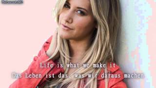 Ashley Tisdale-Time&#39;s up (Lyrics+deutsche Übersetzung)