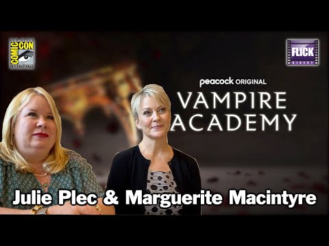 Vampire Academy | Julie Plec & Marguerite Macintyre | SDCC 2022 Interview