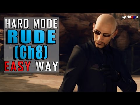 FF7R - EASY WAY to defeat RUDE (Chapter 8) on HARD mode