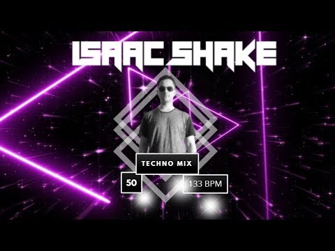 TECHNO Music by Isaac Shake - DJ MIX in live (Techno Oscuro) 50 + Tracklist