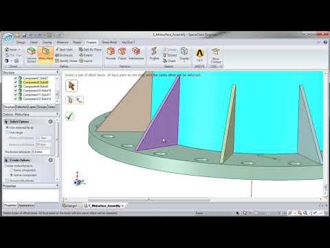 9-  Midsurface extraction