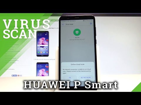How to Scan Viruses in HUAWEI P Smart - Security Scan EMUI |HardReset.Info