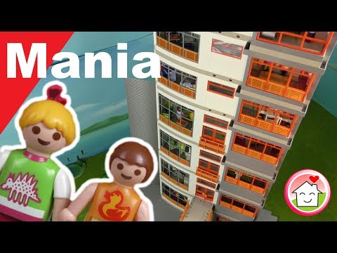 Playmobil deutsch - Das Mega Krankenhaus von Familie Hauser - PLAYMOMANIA