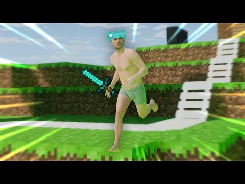 VR minecraft was a choice...