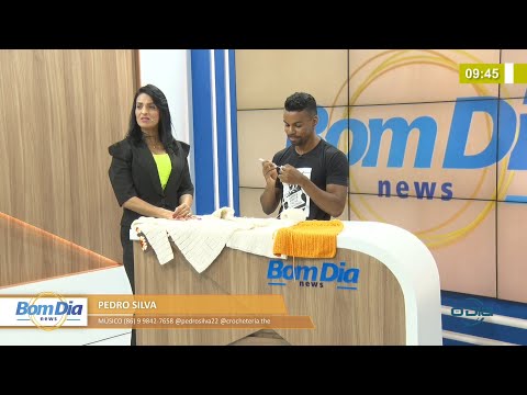 Artista combina música e crochê como fonte de renda 18 01 2022